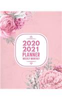 2020-2021 Planner Weekly Monthly