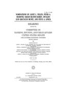 Nominations of Janet L. Yellen, Peter A. Diamond, Sarah Bloom Raskin, Osvaldo Luis Gratacos Munet, and Steve A. Linick
