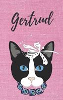 Gertrud Notizbuch Katze / Malbuch / Tagebuch / Journal / DIN A5 / Geschenk