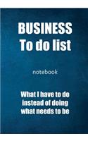 My "To do lists" - notebook tasks to do: To do list - Notebook to be completed - 7 x 10 inches - 102 high quality pages - Paperback - Lined - Notebook - Manuscript - To do list business - O