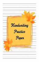 Handwriting Practice Paper