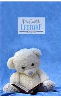 Carnet de lecture: Suivi livresque - 100 fiches de lecture pour vos livres - Petit ours lit
