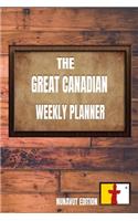 The Great Canadian Weekly Planner