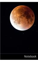 Notebook: Eclipse Lunar, Bloodmoon, Lunar, Noche Cuaderno / Diario / Libro de escritura / Notas - 6 x 9 pulgadas (15.24 x 22.86 cm), 110 páginas, superficie b