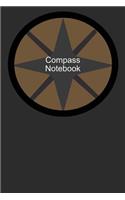 Compass Notebook: Compass Book Journal Wide Ruled Composition Book 6 x 9