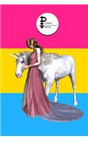 Weekly Planner: With Pansexual Flag and Symbol for Queer Girls and Boys