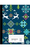 Beading Graph Paper: 8.5x11 Graph Paper for Design Beading Pattern- Beading on a Loom- Peyote Stitch Bead work, Bead Jewelry Bracelet /120 pages