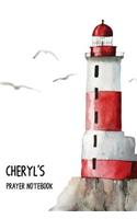 Cheryl's Prayer Notebook