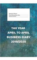 Tax Year April to April Business Diary 2019/2020