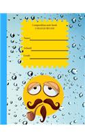 college ruled composition note book