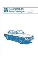 Rover Parts Catalogue: Rover 2200 (P6)