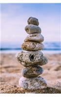 A Rock Cairn on a Beach in Hawaii Journal: Take Notes, Write Down Memories in this 150 Page Lined Journal