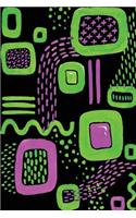 Bullet Journal Notebook Colorful Abstract Pattern 2