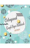Octagonal Graph Paper Notebook 1/4 Inch