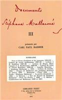Documents Stephane Mallarme III
