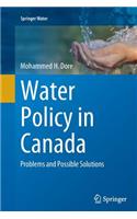 Water Policy in Canada