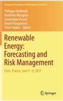 Renewable Energy: Forecasting and Risk Management