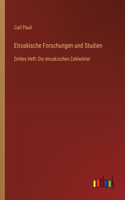 Etruskische Forschungen und Studien