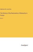 History of the Restoration of Monarchy in France