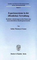 Expertensysteme in Der Offentlichen Verwaltung