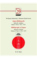 Bibliography of Japan: Verzeichnis Deutschsprachiger Japanbezogener Veroffentlichungen