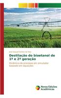 Destilação do bioetanol de 1a e 2a geração