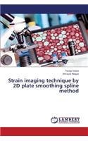 Strain Imaging Technique by 2D Plate Smoothing Spline Method