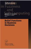 Belief Functions in Business Decisions