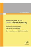 Videoanalysen in der Unterrichtsforschung