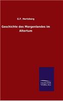 Geschichte des Morgenlandes im Altertum