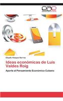 Ideas Economicas de Luis Valdes Roig