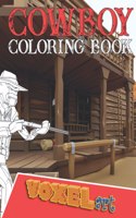 Cowboy Coloring Book For Kids Ages 3-8
