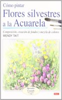 Como pintar flores silvestres a la acuarela/ How to Paint Wild Flowers with Watercolor