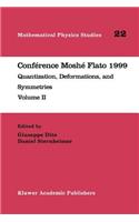 Conférence Moshé Flato 1999