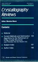 Current Methods and Optimization Algorithms for the Refinement of X-Ray Crystal Structures