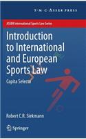 Introduction to International and European Sports Law