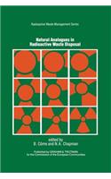 Natural Analogues in Radioactive Waste Disposal