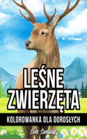 Leśne Zwierzęta Kolorowanka Dla Doroslych