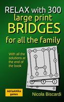 RELAX with 300 large print BRIDGES for all the family