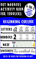 Dot Markers Activity Book: dot markers for toddlers - ABC Animals - Preschool Book for Toddlers - Boys and Girls - handwriting practice books - Kindergarten - Paint Daubers - 