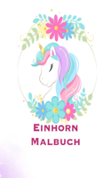 Einhorn Malbuch