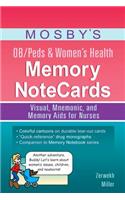 Mosby's Ob/Peds & Women's Health Memory Notecards