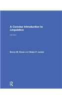 A Concise Introduction to Linguistics