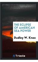 The Eclipse of American Sea Power