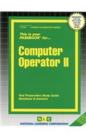 Computer Operator II: Volume 3151