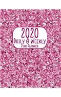 2020 Daily & Weekly Pink Planner
