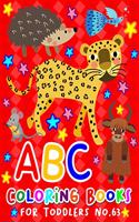 ABC Coloring Books for Toddlers No.63