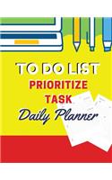 To Do List Prioritize Task Daily Planner