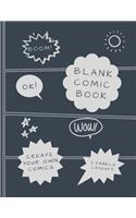 Blank Comic Book