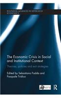 Economic Crisis in Social and Institutional Context